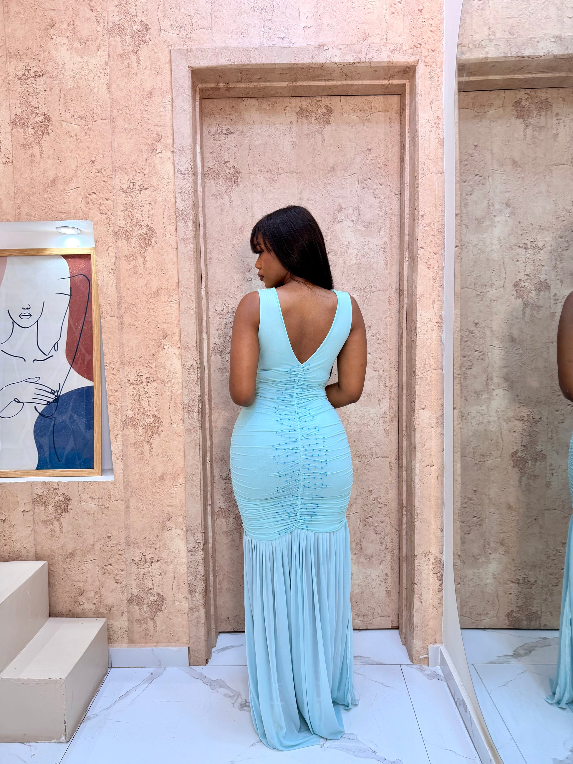 Icy blue