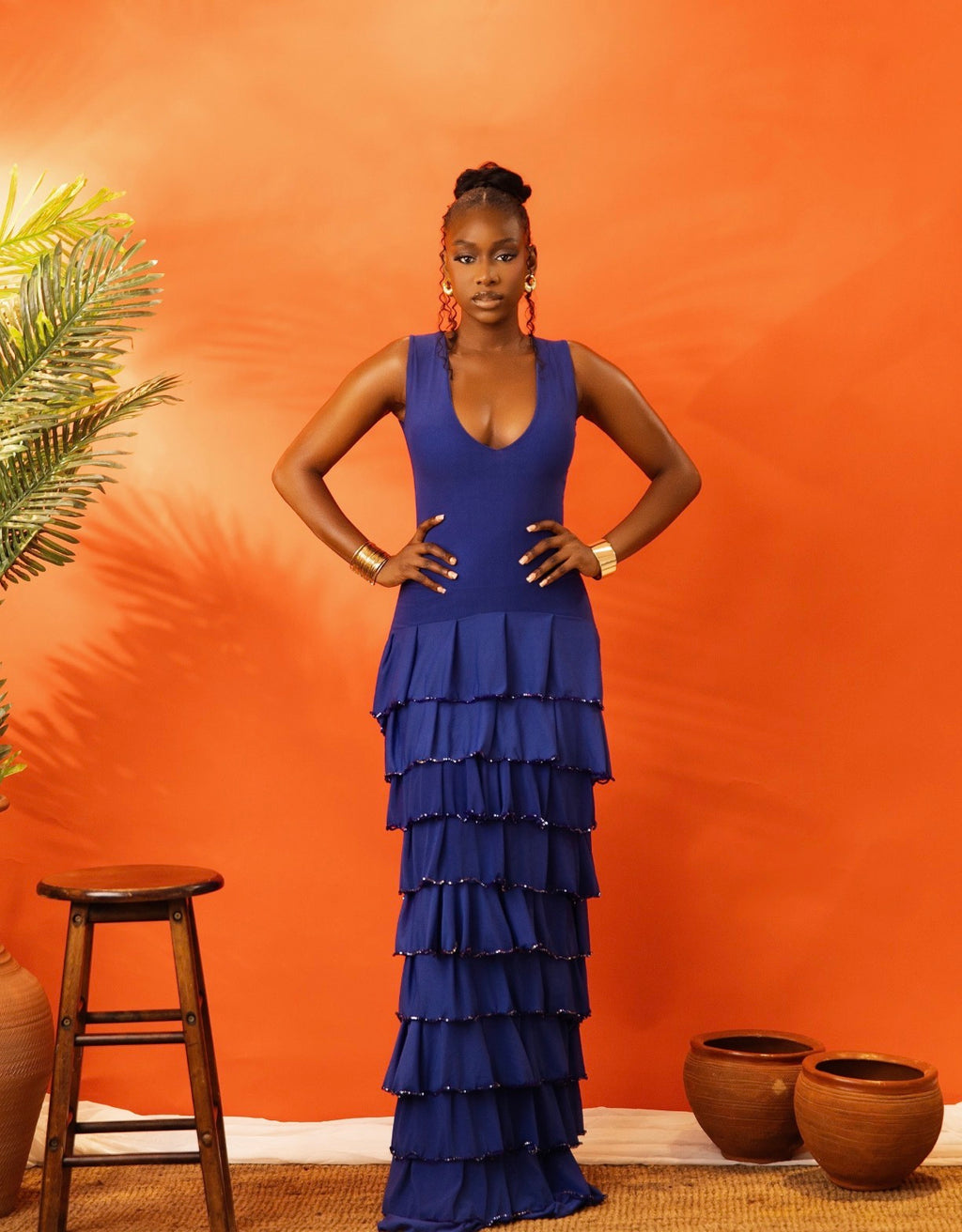 Cascade Dress