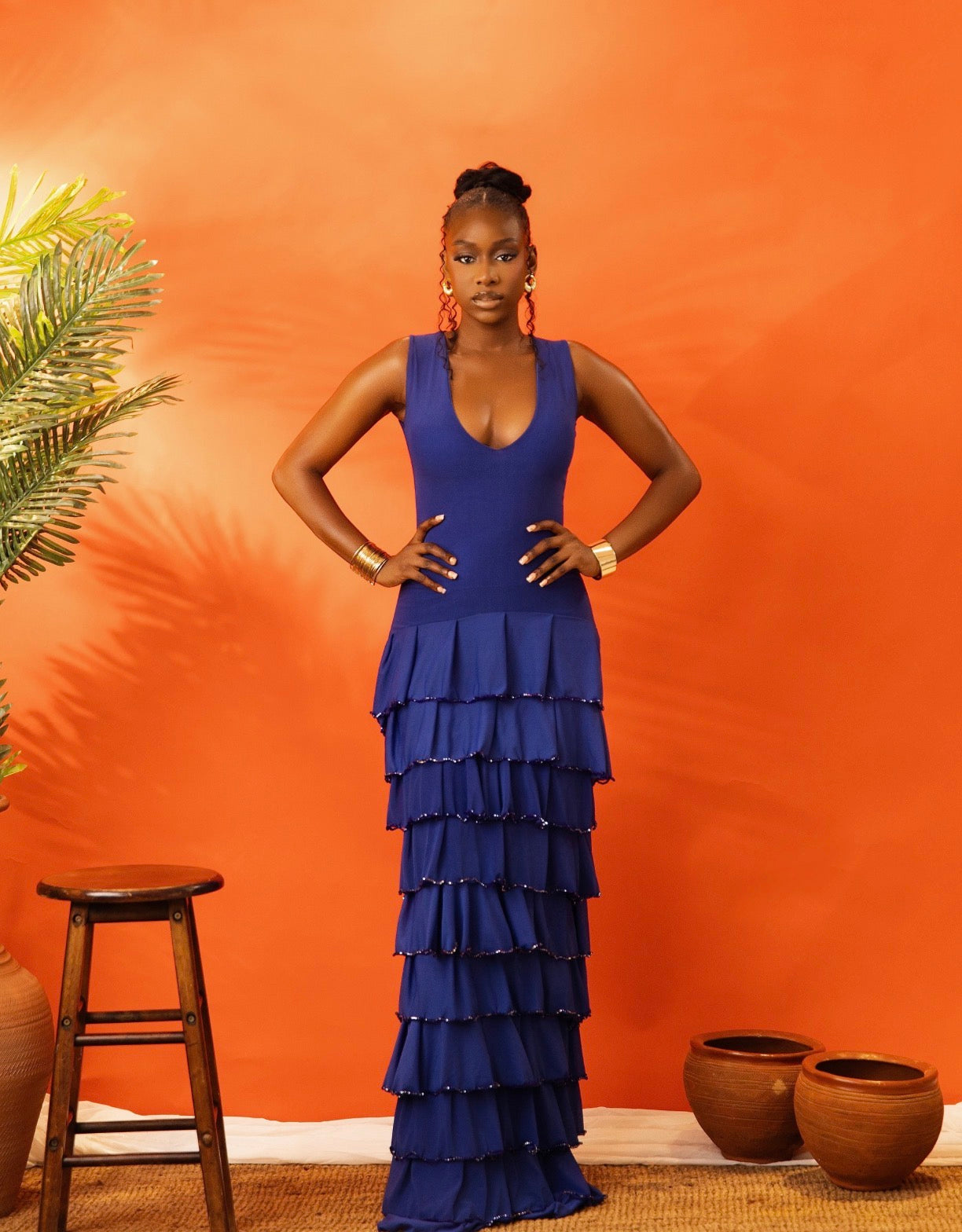 Cascade Dress